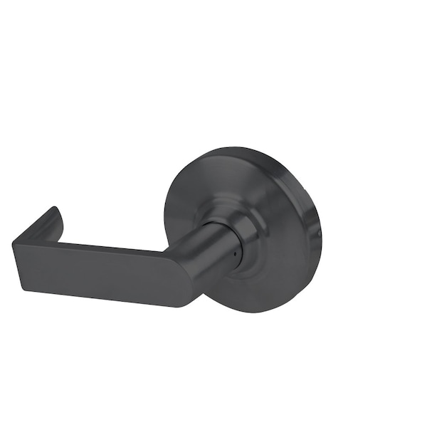 Schlage Grade 2 Dummy Cylindrical Lock with Field Selectable Vandlgard, Rhodes Lever, Non-Keyed, Matte Black ALX170 RHO 622 - main